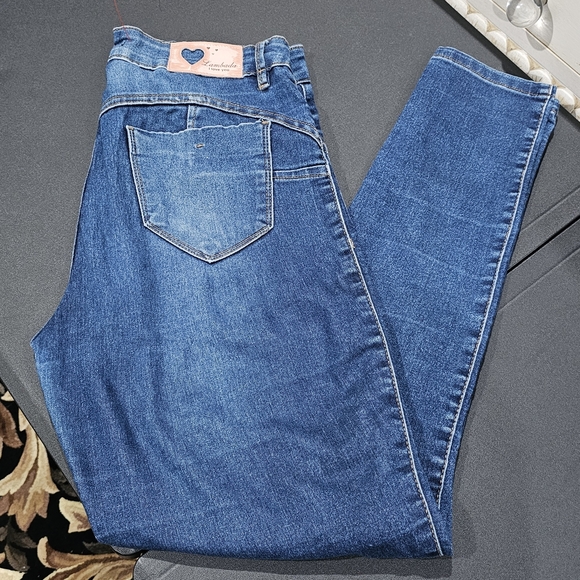 LAMBADA Y2K JEANS As Shown USED Size 6 USA 42 BRAZIL RARE FIND Butt Lift - Picture 8 of 16